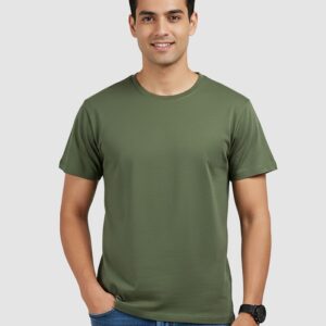Green Plain T-shirt