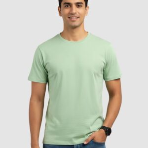Seafoam Green Plain T-Shirt