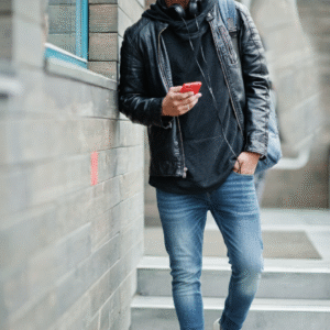 Skinny jeans with faded look - Gen Z Fashion